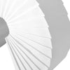 Cascading Curls 2-Piece Resin Table Top Set in White